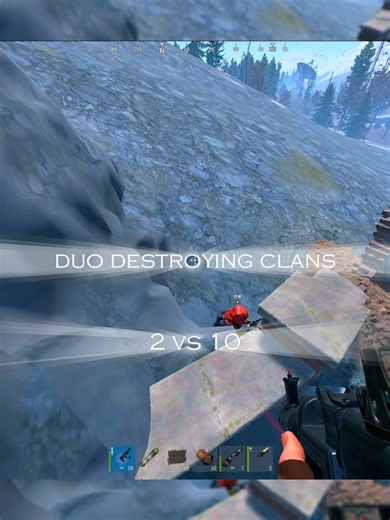 Duo Destruye Clanes 2v10 en Rust