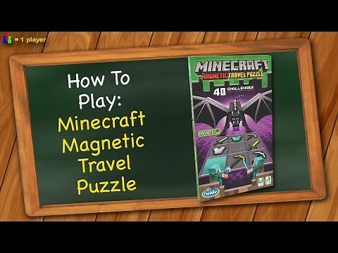 How to play Minecraft Magnetic Travel Puzzle