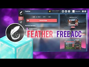 how to get feather client free account @evilbager #minecraft
