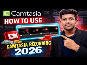 How To Use Camtasia Recording 2026 | Video Editing & Screen Recording Guide! (Beginner to Pro)
