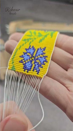 Quick beading loom tutorial. Loombeading. DIY. How to do?