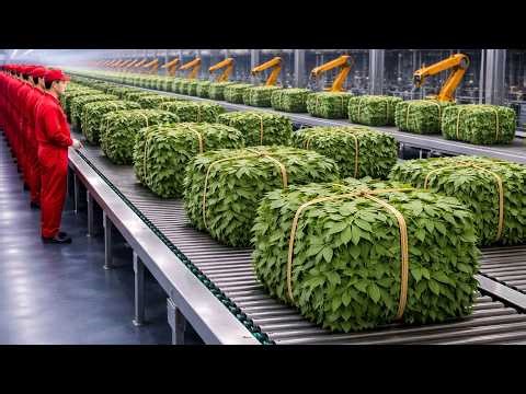 Inside a Cassava Processing Factory | How a Biomass Pellet Machine Runs 24/7