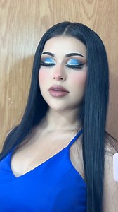 Maquillaje GLAM para graduación 👩🏻‍🎓 💙🦋 #reals #fypシ #parati | Ari Makeups
