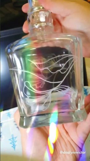 ENGRAVING ON GLASS BY HAND ft. The Customizer Engraving Pen & @shyalinnvictor