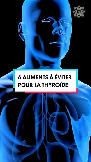 6 aliments à éviter pour la thyroïde #thyroide #hyperthyroidie #hypothyroidie #basedow #sante #alimentation #nutrition