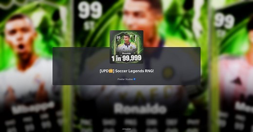 Soccer Legends RNG codes