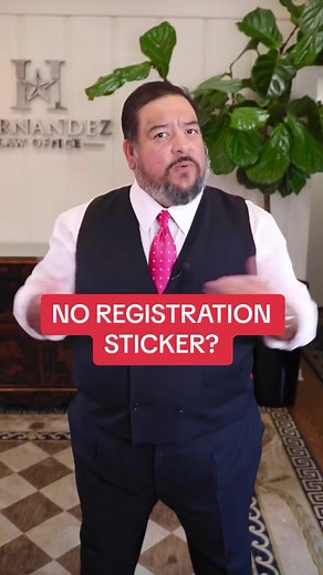 What is the criminal penalty for not having a registration sticker on your vehicle?? #texas #viral #lawyer #police #car #driving | Law Office of Jesse Hernandez | Facebook