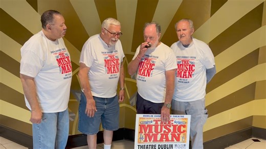 2.4K views · 25 reactions | Friends, family and neighbors, The Music Man is a show you don't want to miss, July 25-27! Get your tickets by calling 478-272-2560 or go to downtowndublinga.com. With a cast of all ages, it is overflowing with music, talent and fun! We are delighted to have members of the Heart of Georgia Barbershop Chorus featured as the show's School Board/Barbershop Quartet. Here's a little preview: | Downtown Dublin, GA | Facebook