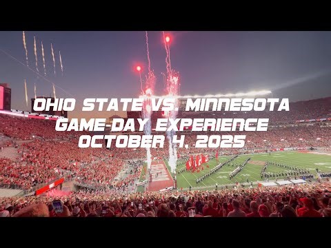 Ohio State Vs. Minnesota Game-day Experience. October 4, 2025