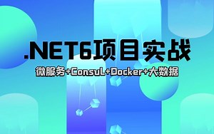 .NET6最新架构师进阶教程合集 （框架搭建 项目实战 微服务 Consul 大数据 Docker）