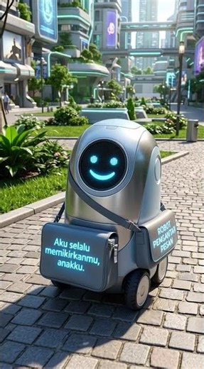 Message Delivery Robot#ai#aianimation#inspiration #youareoneofakind#lifeisbutadream