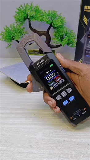 Easily Read Current with Fnirsi DMC-100 Ampere Clamp