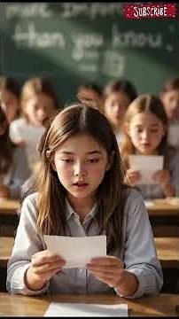 The Substitute Teacher Was Forgotten…Until They Found Her Note 30 Years Later #inspiring #emotional