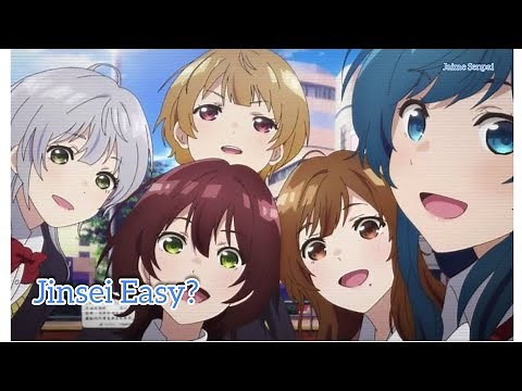Jaku-chara Tomozaki kun Opening Full -【AMV/Jinsei Easy? Lyrics】