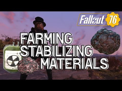 Fallout 76: How To Farm Stabilizing Materials (High Radiation Fluid, Hardened Mass and Glowing Mass)