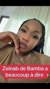 Zeinab de Bamba sort de son Silence