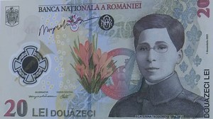 Video. Romanian National Bank launches first banknote with female personality
