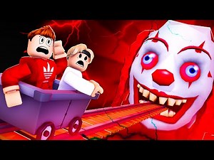 Die GRUSEL ACHTERBAHN FAHRT?! (Roblox)