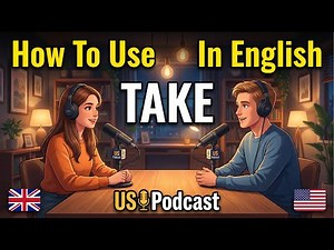 How to Use TAKE in Everyday Conversations in English | English Conversation Practice | US Podcast