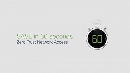 SASE In 60 Seconds: Zero Trust Network Access (ZTNA) - Cisco Video Portal