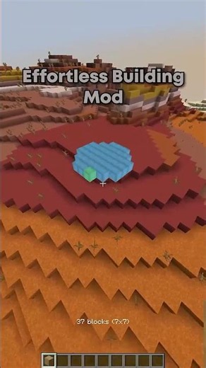 Minecraft building mod effortless #minecraft