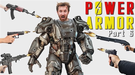 【双语 中配】自制核爆级⚡防弹动力装甲！ Fallout动力装甲实战升级💪🔥（6/6）