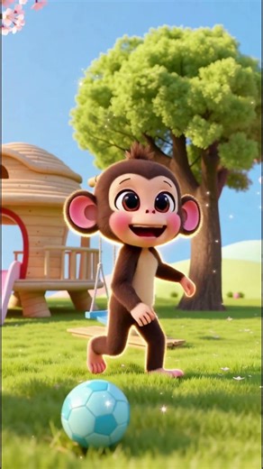 Monkey Steps Calmly—GO! 🐒🌿 | Calm Movement & Dance for Toddlers | WiggleGiggle-Go