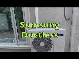 HVAC Overtime | Samsung Ductless mini split install