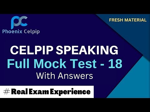 Mastering the CELPIP Speaking Test - 18 with Expert Answers | Top Tips for Success!