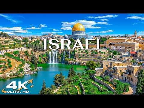Israel Scenic Landscapes 4K 🇮🇱 | Desert, Coastlines & Timeless Nature