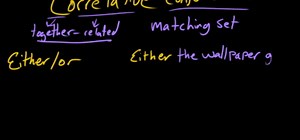 Correlative conjunctions