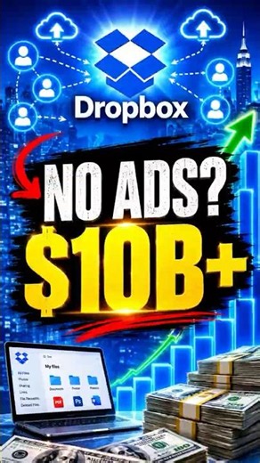 How Dropbox Reached $10B Without Ads 🤯