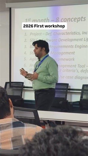 Switch 2 IT Jobs on Instagram: "2026 First workshop 👔 #switchtoitjobs #it #jobs #india #bussines"