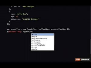 Backbone JS Collection Views - 10 tutsplus