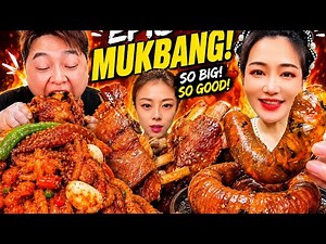 Big Bites! Hotdog, Beef Ribs & Braised Pork Feast