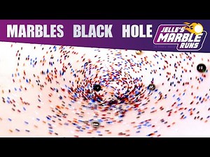 "Marble Black Hole" - Hyperbolic Gravitational Funnel Marble Run