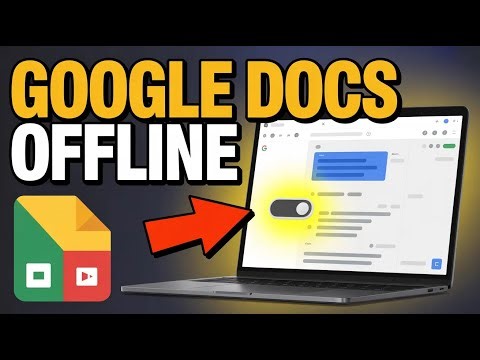 How to Use Google Docs Offline – Productivity Setup