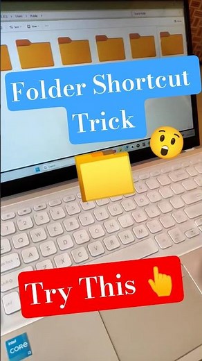 New Folder 📁 Shortcut Trick #shorts #shortcutkeys #tricks #computer #folder #timesavingtips