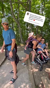 526K views · 10K reactions | I get asked often HOW we get Robbie into his @kinderpack . This video was taken last summer.  We do still have 15% off discount, our affiliate code is access15 | Accessible Adventures | Facebook