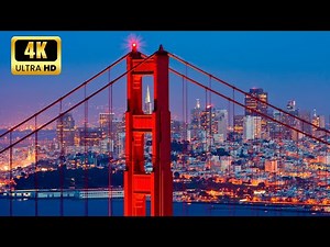 STUNNING San Francisco Cityscape in 4k Ultra HDR 60fps