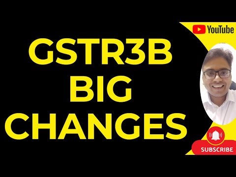 GSTR3B BIG CHANGES FROM NOVEMBER 2025 | GST PORTAL UPDATE