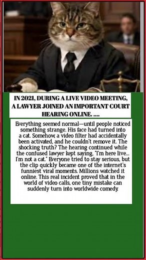 “I’m Not a Cat” 😂 | The Funniest Court Meeting Ever Went Viral