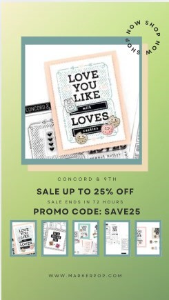 Craft lovers, this one’s for you! 💕 Your favorite Concord & 9th sets are now up to 25% OFF — but only for the next 72 hours! Whether you’re stamping, die-cutting, or layering your next masterpiece, Concord & 9th has just what you need. ✨ Use code SAVE25 at checkout. 👉 Shop now: https://www.markerpop.com/collections/concord-9th-bundle-sale Don’t wait — once it’s gone, it’s gone! #MarkerPop #ConcordAnd9th #CraftSale #CardmakingCommunity #PapercraftInspo #CreativeVibes #MarkerPopSale | MarkerPop