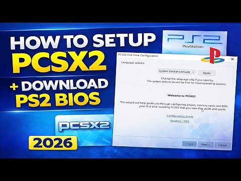 How To Setup PCSX2 and Download PS2 Bios (2026) | Full PCSX2 Setup Tutorial 2026