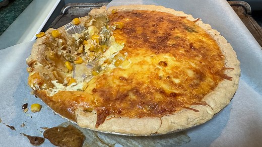 Big Weather's Big Recipe: Southwestern Quiche