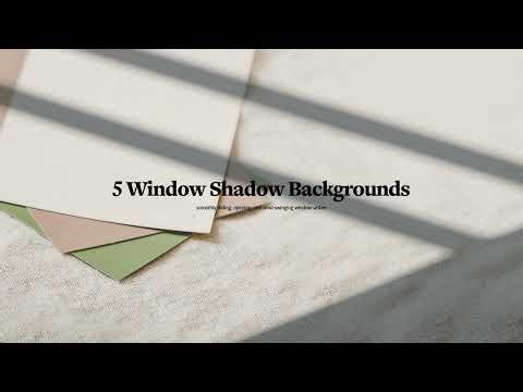Shadow Backdrops Videos Collection - window animation
