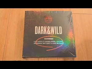 ♡Unboxing BTS 방탄소년단 1st Studio Album Dark & Wild 다크앤와일드♡
