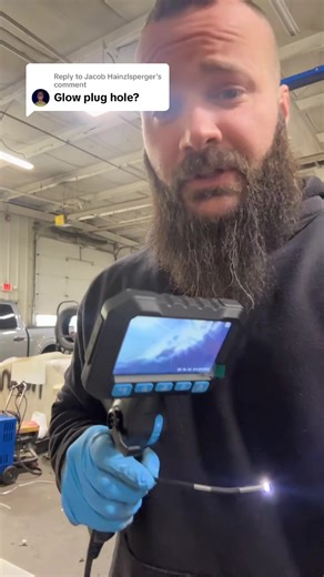 How to Fit a Bore Scope into a Glow Plug Hole