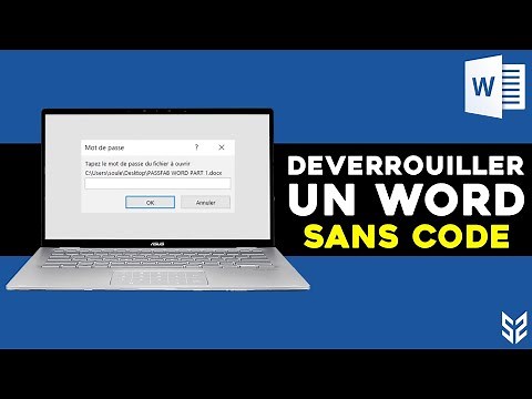 COMMENT DÉVERROUILLER ET OUVRIR UN FICHIER WORD SANS LE CODE - TUTO