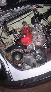 Volkswagen Beetle Nissan 1400 Engine convertion DONE!!